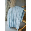 Kocyk bambusowy z jonami srebra (warkocz błękitny)