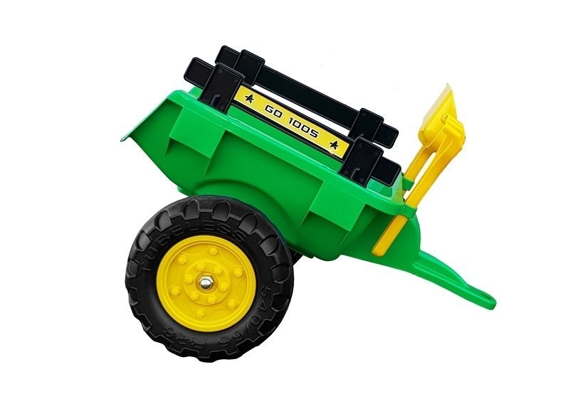 Traktor z Przyczepą i Łyżką Koparka Benson Zielony