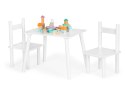Stół stolik +2 krzesła meble dla dzieci komplet