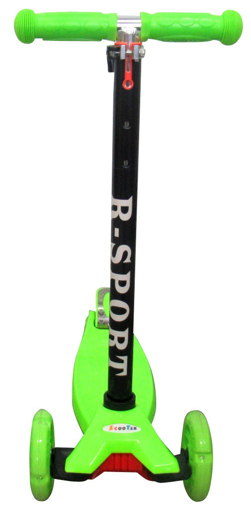 Hulajnoga H1 Zielona Balansowa R-Sport Świecące koła LED