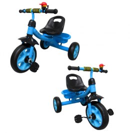 Rowerek Trójkołowy T1 niebieski Koła EVA