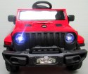 Cabrio Jeep F3 czerwony, autko na akumulator+ BUjak