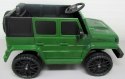 Cabrio Jeep F3 zielony, autko na akumulator+ Bujak
