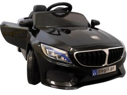 Cabrio M5 czarny autko na akumulator,