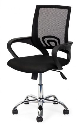 Fotel obrotowy biurowe krzesło wysokie oparcie