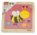 Viga 50138 Puzzle na podkładce - Pszczółka