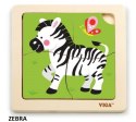 Viga 51317 Puzzle na podkładce-zebra