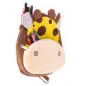 Plecak pluszowy dla przedszkolaka żyrafa
