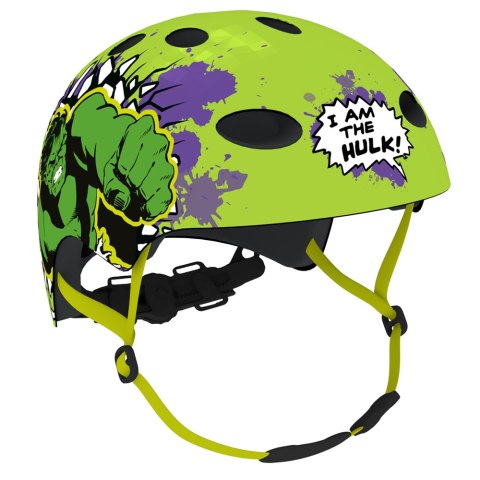 KASK ROWEROWY DZIECIĘCY NA ROLKI ROWER HULK MARVEL