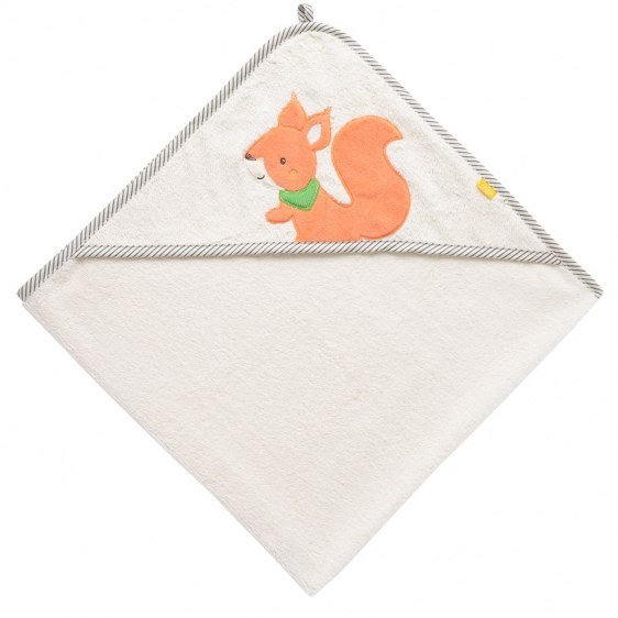Ręcznik z kapturem wiewiórka, z kolekcji: promyczek