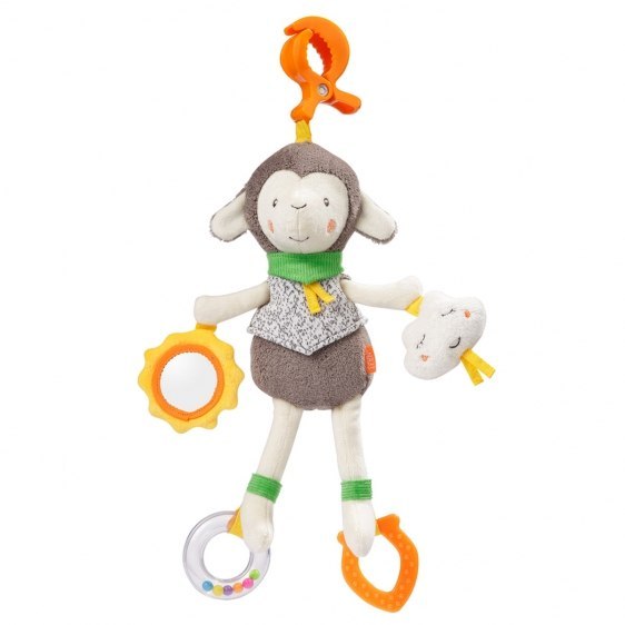 Zawieszka, maskotka edukacyjna, owieczka z kolekcji: promyczek