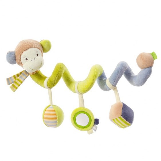 Zawieszka, spirala edukacyjna, małpka z kolekcji: małpka i osiołek