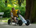 GOKART NA PEDAŁY CZERWONY SPORTOWY PIANKOWE KOŁA