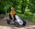 GOKART NA PEDAŁY CZERWONY SPORTOWY PIANKOWE KOŁA