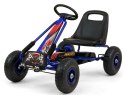 GOKART NA PEDAŁY POMPOWANE KOŁA HAMULEC RĘCZNY 3+